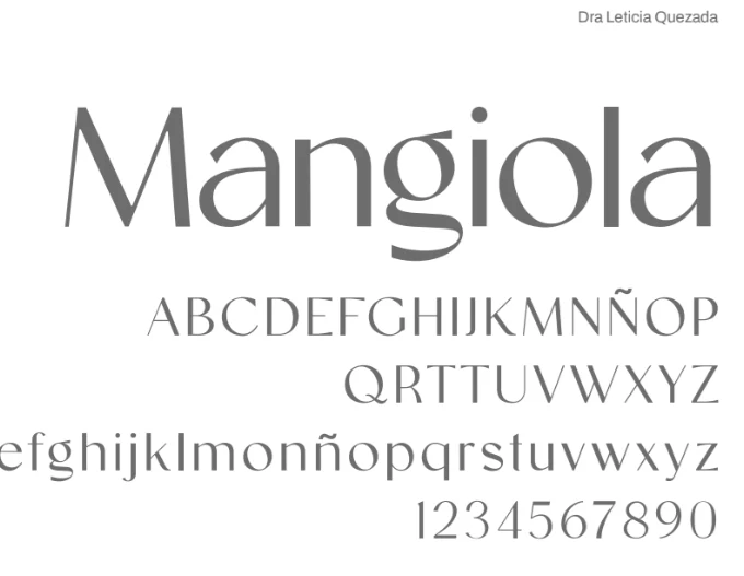 TipografÃa de marca — Dra. Leticia Quezada