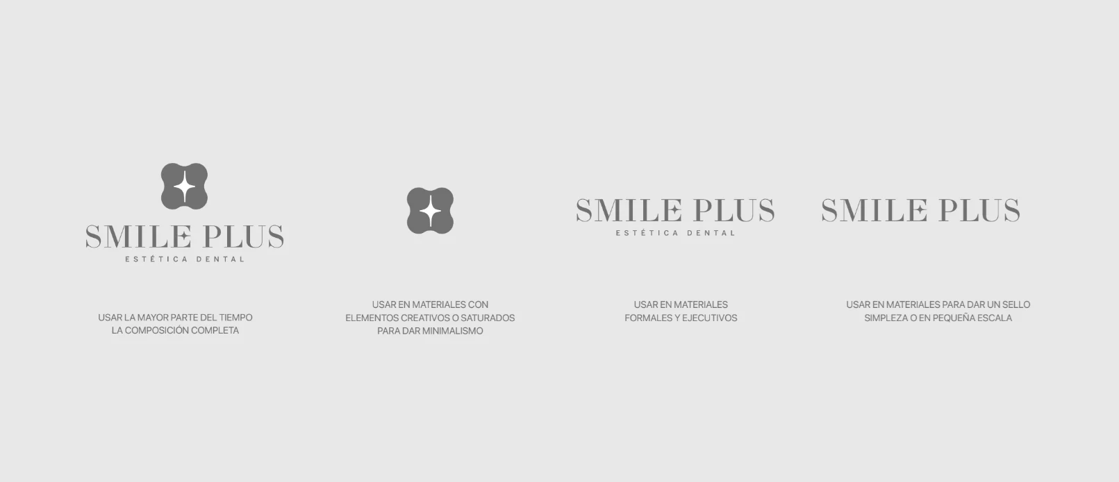Usos correctos del logotipo — Smile Plus