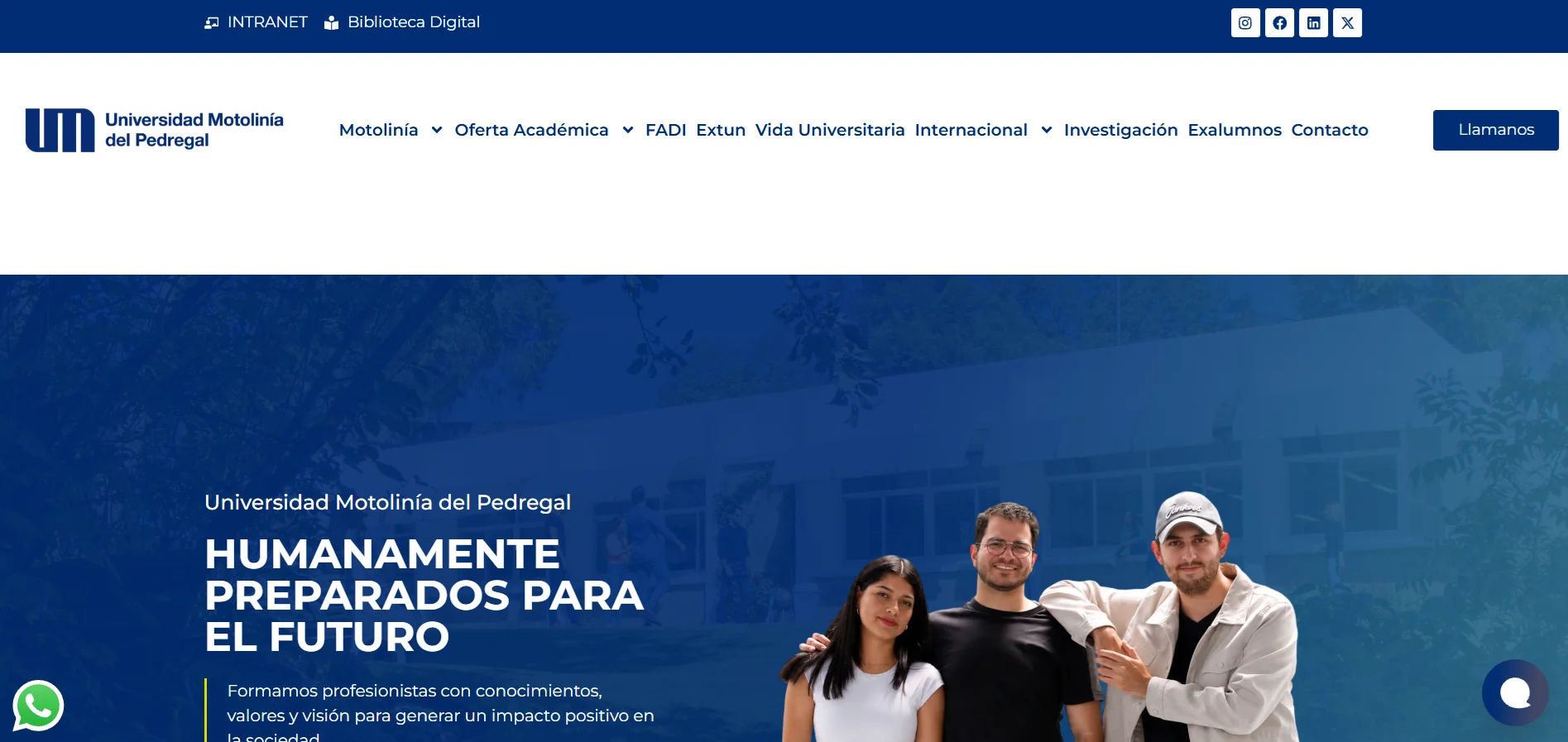 Proyecto Universidad Motolinía del Pedregal