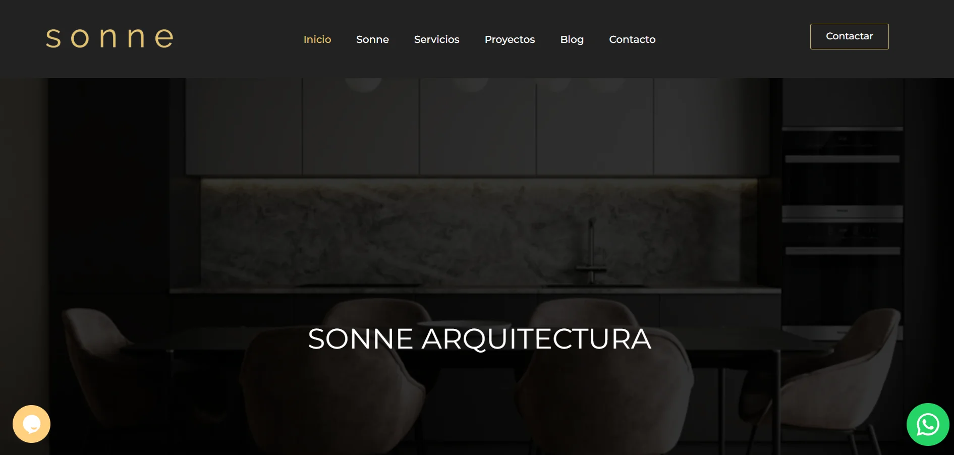 Proyecto Sonne Arquitectura